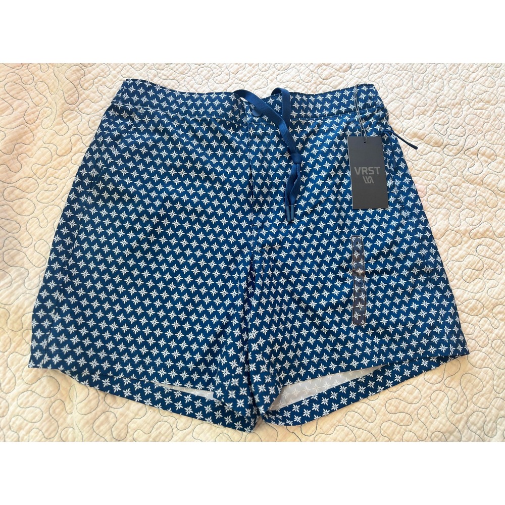 VRST Mens Resort‎ Short 6" Blue Relaxed Fit Size Medium
